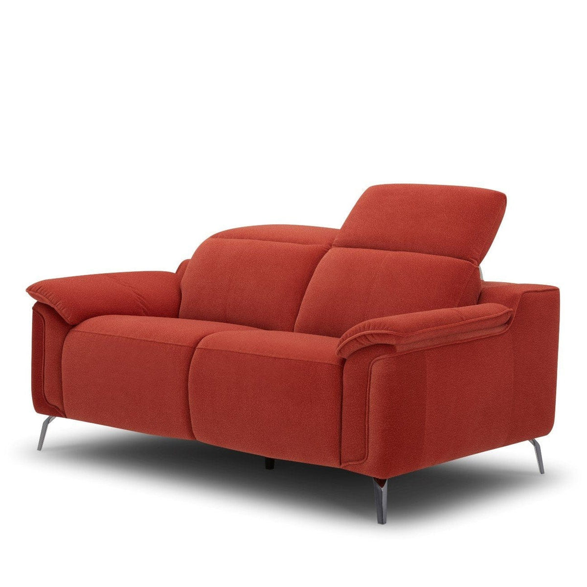 KUKA KM.5120 L Shape Leather Electrical Recliner Sofa Col: NL5103/SP-LAF (TG) picket and rail