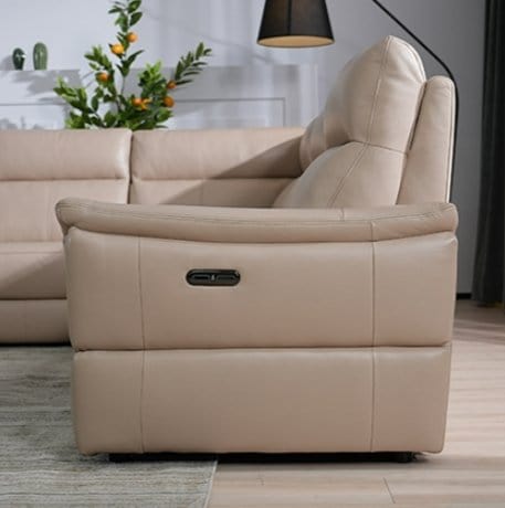 KUKA KM.5170 Electrical Recliner Sofa (2/3/L-Seater) (Fabric B-2) (I) picket and rail