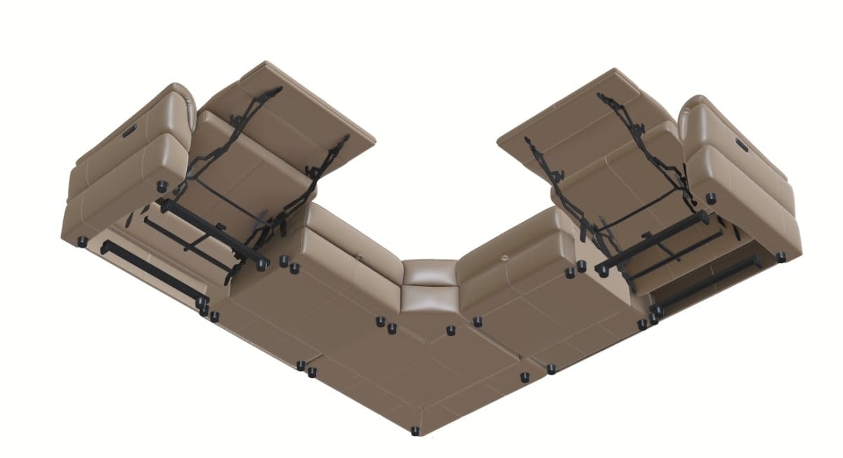 KUKA Leather Sofas at PICKET & RAIL Picket&Rail Custom Furniture