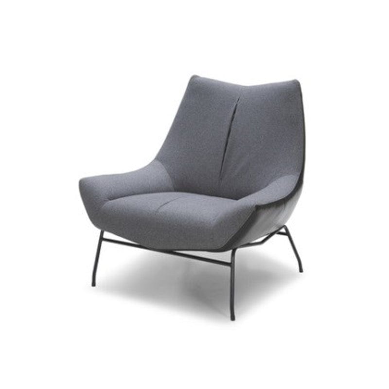 KUKA Lounge Chair A1018B - Fabric picket and rail