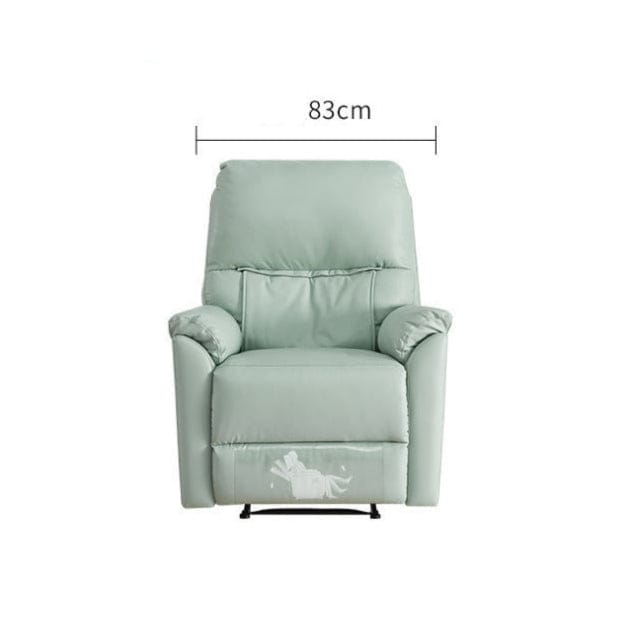 KUKA #PTAM003 1-Seater Minimalist Design Top Grain Leather Electric Massage Recliner (Factory Direct) picket and rail