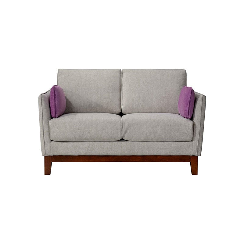 KYOTO 2-Seater Fabric-Upholstered Sofa picket and rail