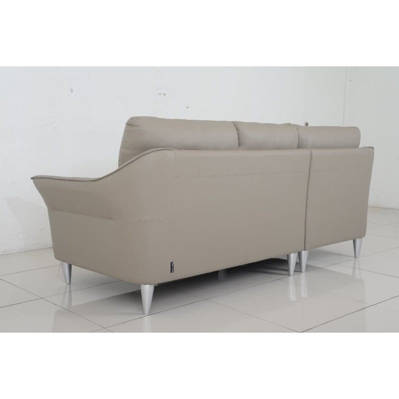 L-Shaped A2 Leather Americana Sofa (LRM/PVC) #5871 picket and rail