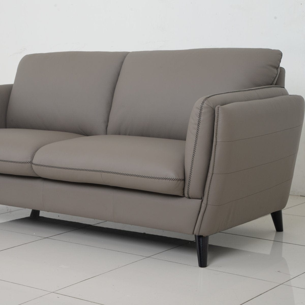 Leather Americana 1S/2S/2.5S Sofa (LRM/PVC) #5720 picket and rail