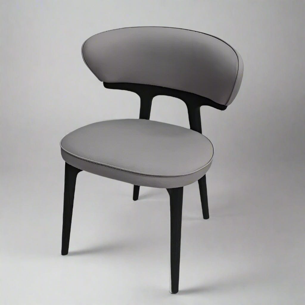 Leifian Dining Chair (CH2409) - Custom Solid Wood American Oak Dining Chair Mid-Century Architect-Inspired Scandinavian Minimalist picket and rail