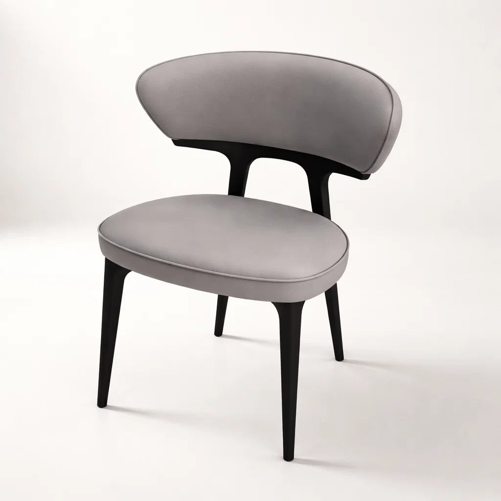 Leifian Dining Chair (CH2409) - Custom Solid Wood American Oak Dining Chair Mid-Century Architect-Inspired Scandinavian Minimalist picket and rail