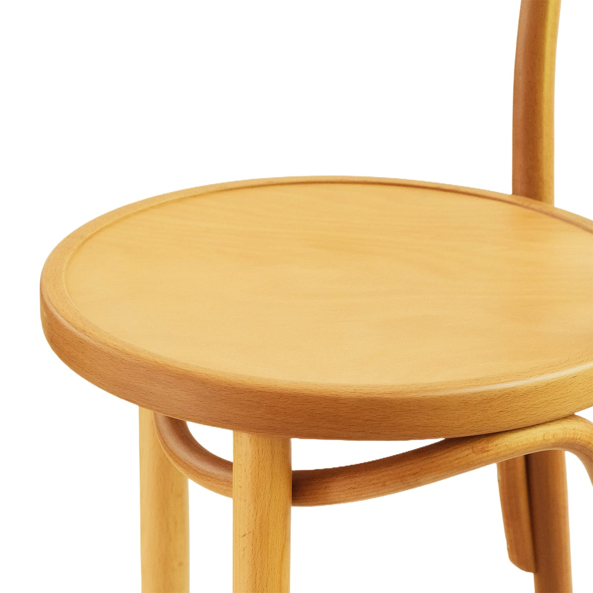 Lyon Bar Chair (BS18A) Parisian Style Solid Wood American Beech Bentwood Bar Chair - Walnut/Oak/Black picket and rail