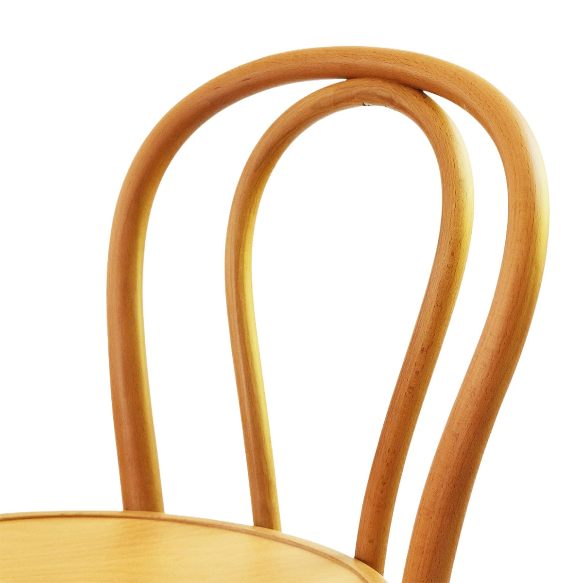 Lyon Bar Chair (BS18A) Parisian Style Solid Wood American Beech Bentwood Bar Chair - Walnut/Oak/Black picket and rail