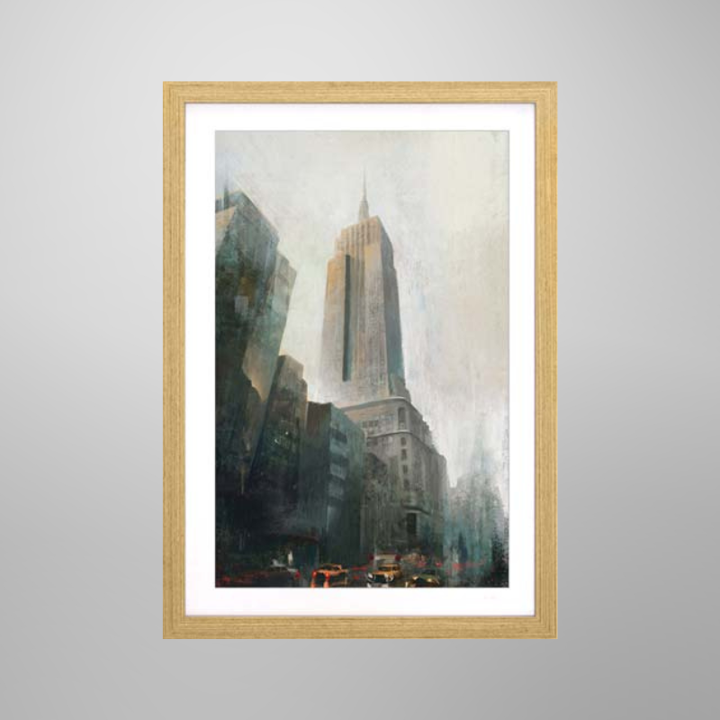 Magesa Biseko “Tales Of The City VI" | Licensed Art Print | Framed Art | Photography | Photorealism picket and rail