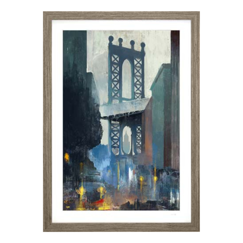 Magesa Biseko “World Architecture Ⅲ" | Licensed Art Print | Framed Art | Photography | Photorealism picket and rail