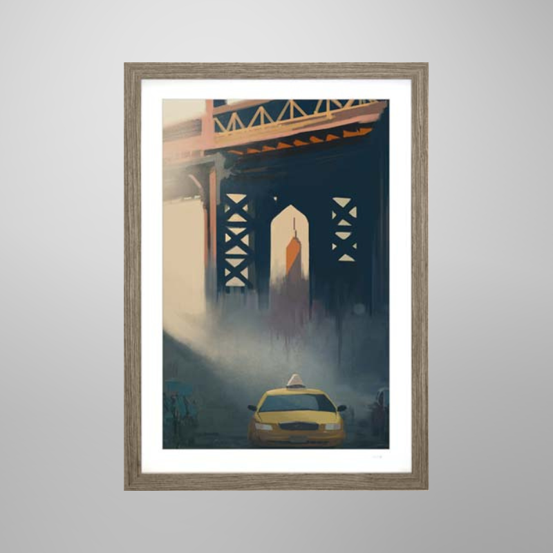 Magesa Biseko “World Architecture Ⅳ" | Licensed Art Print | Framed Art | Photography | Photorealism picket and rail