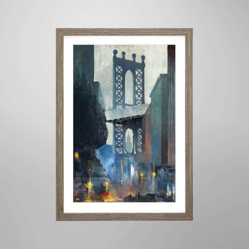 Magesa Biseko “World Architecture Ⅲ" | Licensed Art Print | Framed Art | Photography | Photorealism picket and rail