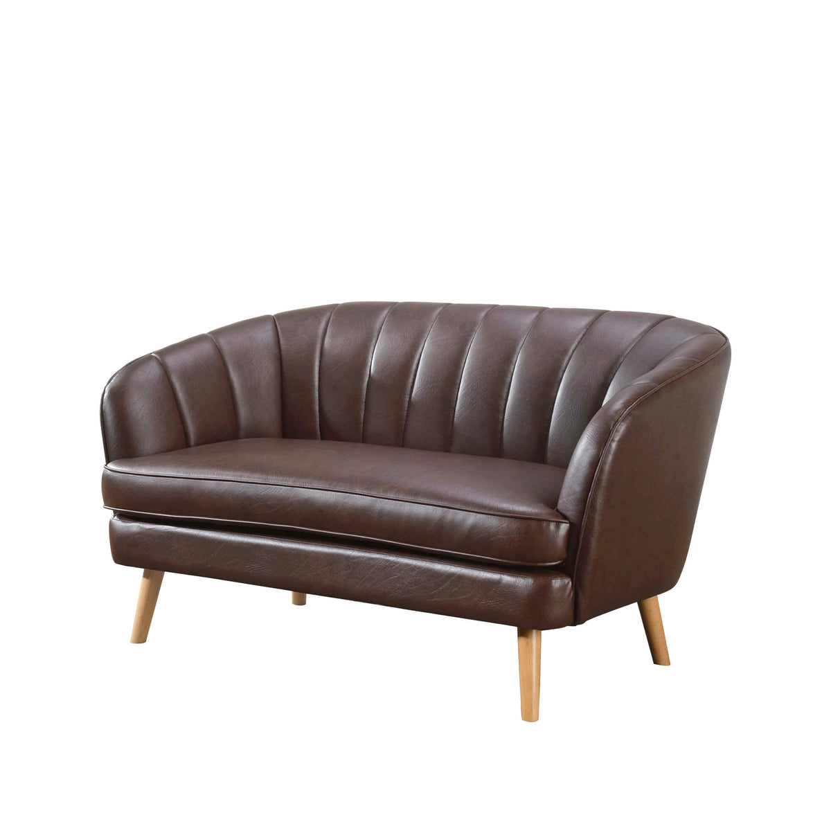 Marilyn 1/2/3-Seater PU-Leather Sofa (IT-3083FC) picket and rail