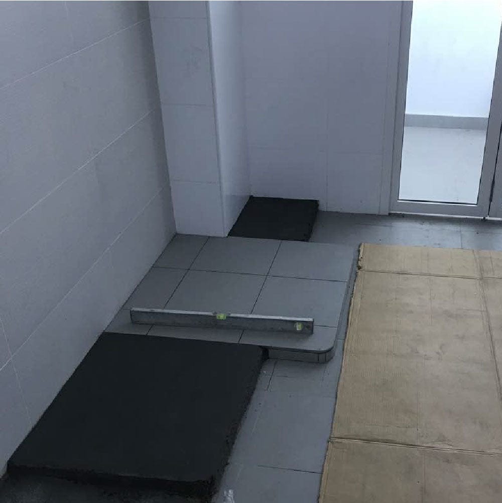 Masonry Base For Refrigerator picket and rail