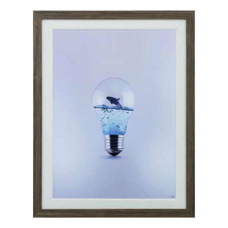 Magesa Biseko “Lightbulb" | Licensed Art Print | Framed Art | Photography | Photorealism