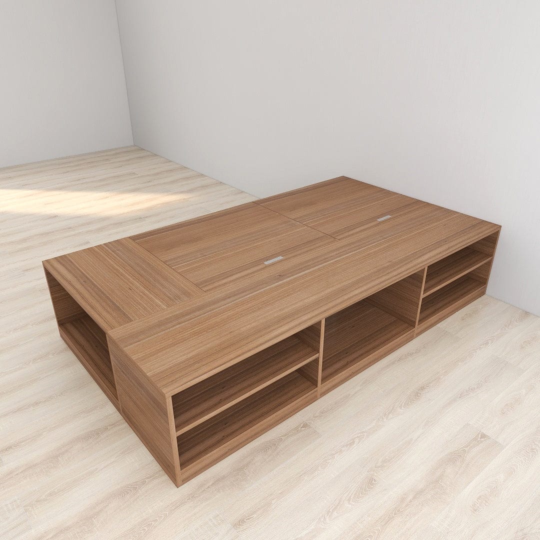 Multiple Drawers &amp; Storage Options Tatami Storage Bed - Single/Super Single/Queen/King [PREORDER] picket and rail