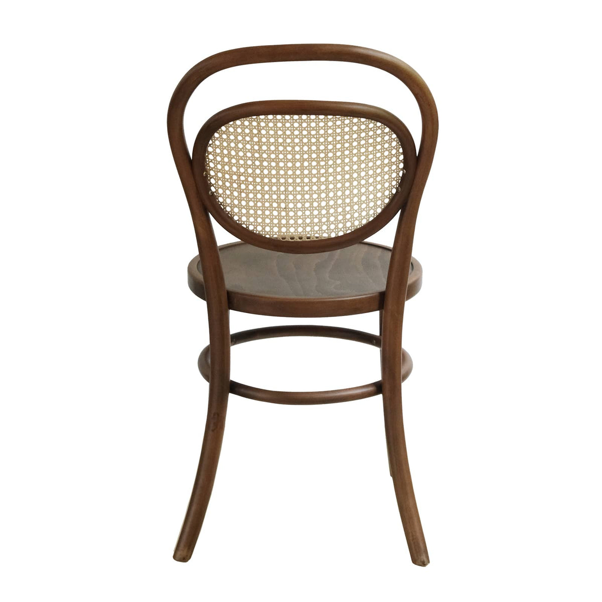 Munich (CH20A) Austrian Design Solid Wood American Beech Bentwood Dining Chair - Walnut/Oak/Black picket and rail