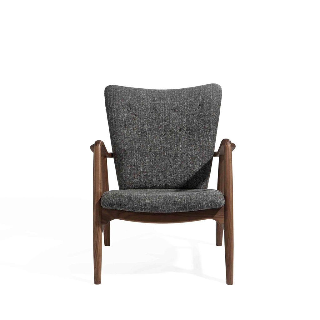 Nielsen Solid Wood Armchair in American Walnut Ray 1003 (CH9333) (C2209) picket and rail
