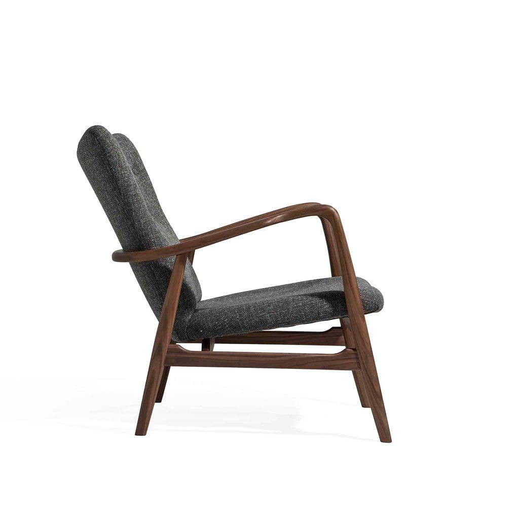 Nielsen Solid Wood Armchair in American Walnut Ray 1003 (CH9333) (C2209) picket and rail