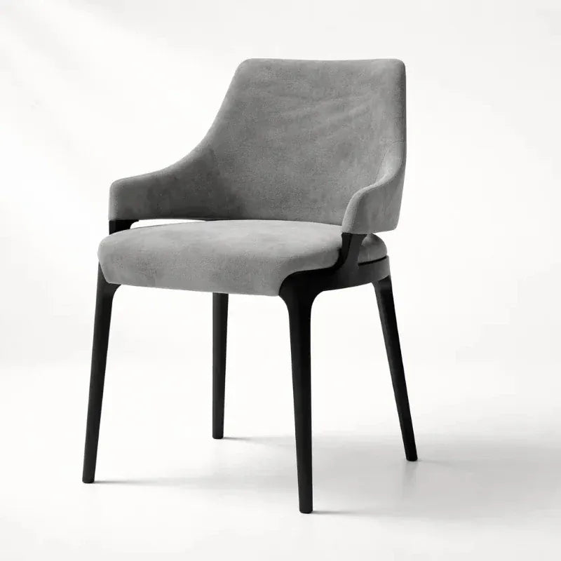 Nina Arm Chair (CH1911A) - Custom Solid Wood American Oak Dining Chair Mid-Century Architect-Inspired Scandinavian Minimalist picket and rail