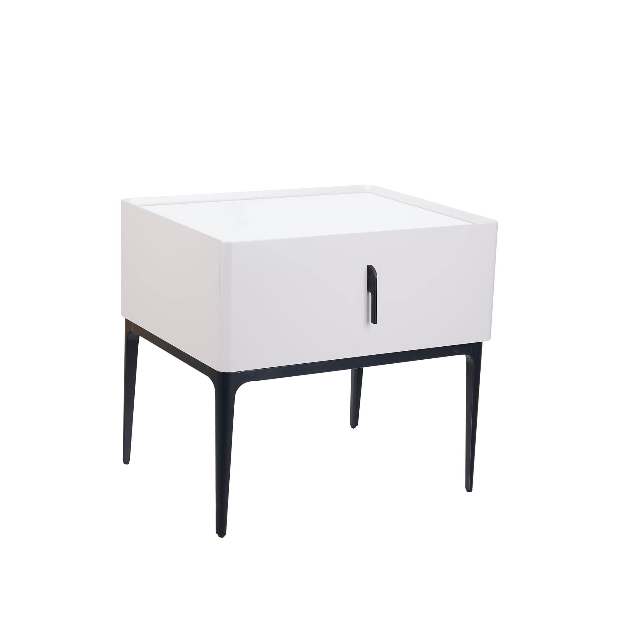 Nocturne Bedside Table/Nightstand with Drawer - B29 picket and rail