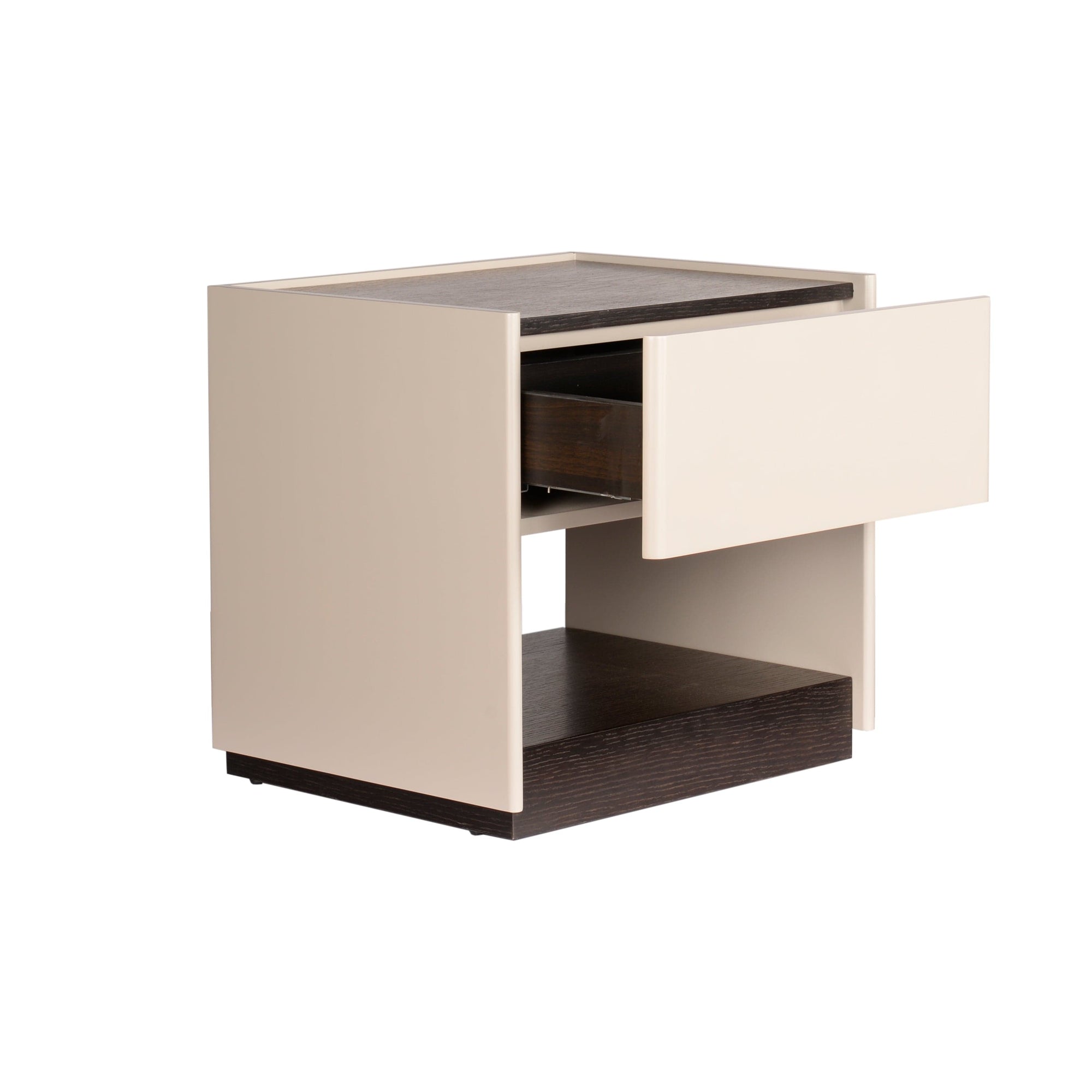 Nocturne Bedside Table/Nightstand with Drawer - ST035 picket and rail