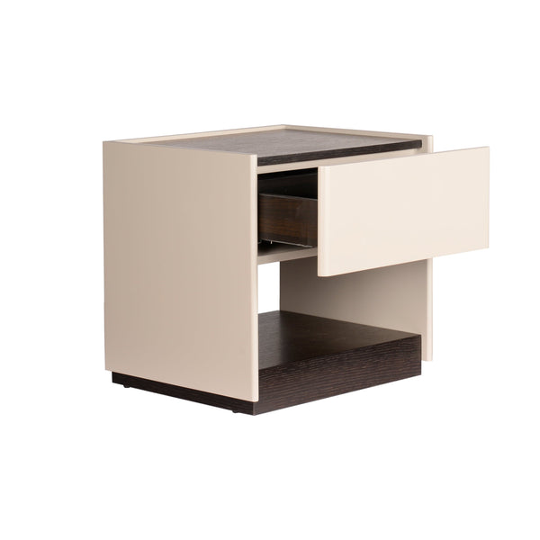 Nocturne Bedside Table/Nightstand with Drawer ST035 Picket&Rail