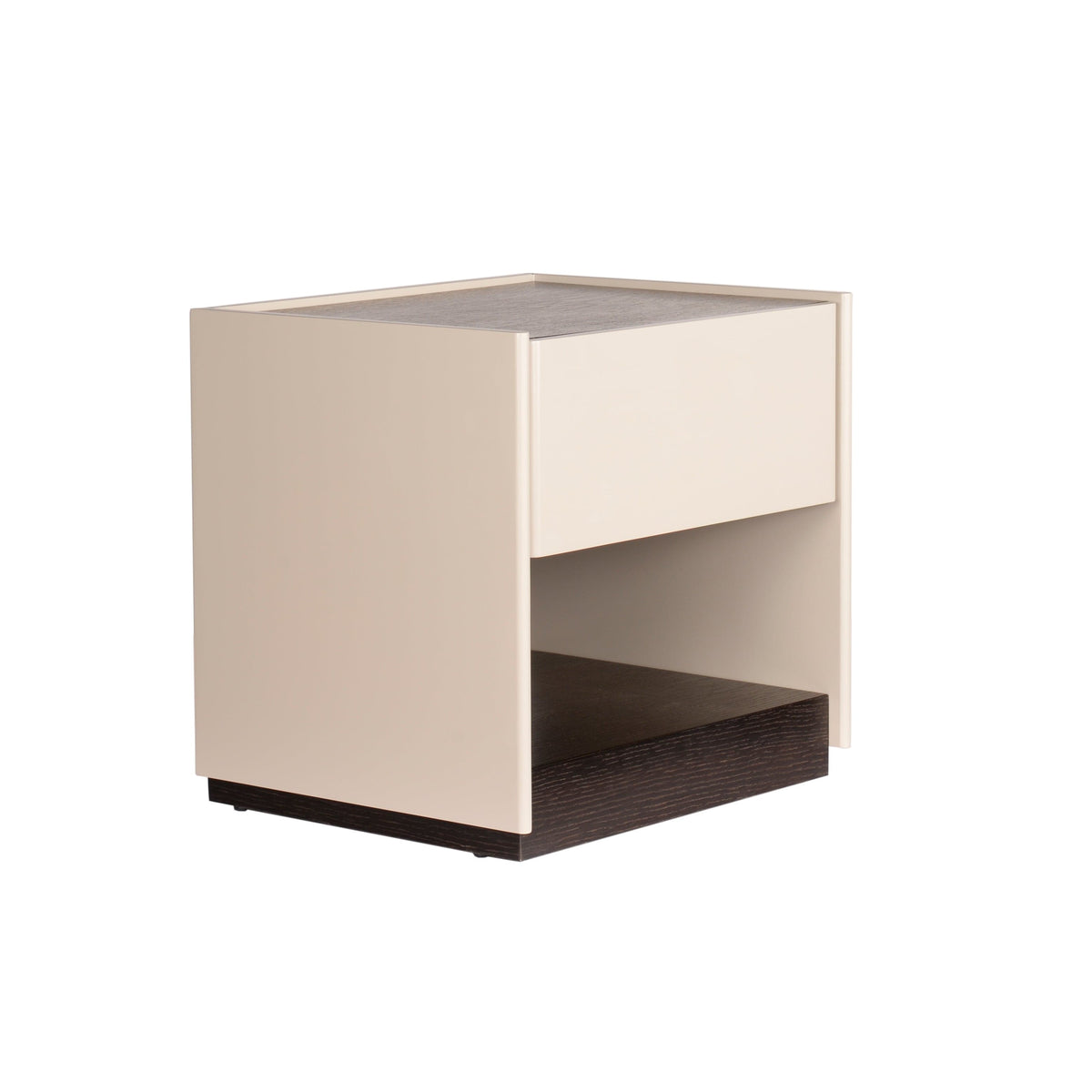 Nocturne Bedside Table/Nightstand with Drawer - ST035 picket and rail