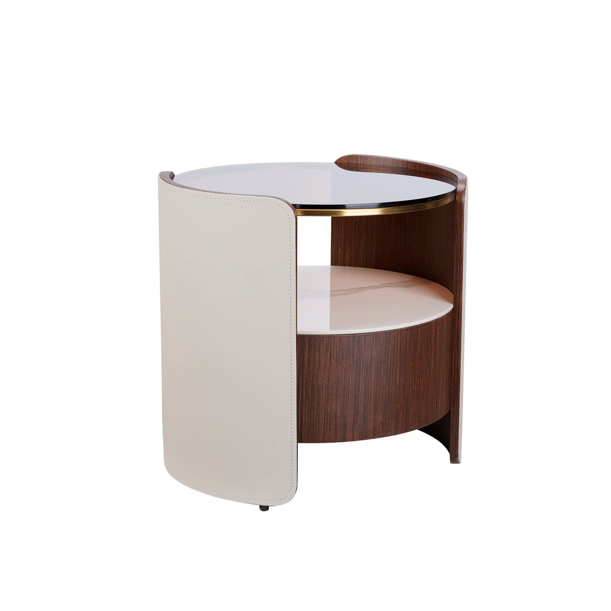 Nocturne Bedside Table/Nightstand with Drawer - ST060 picket and rail