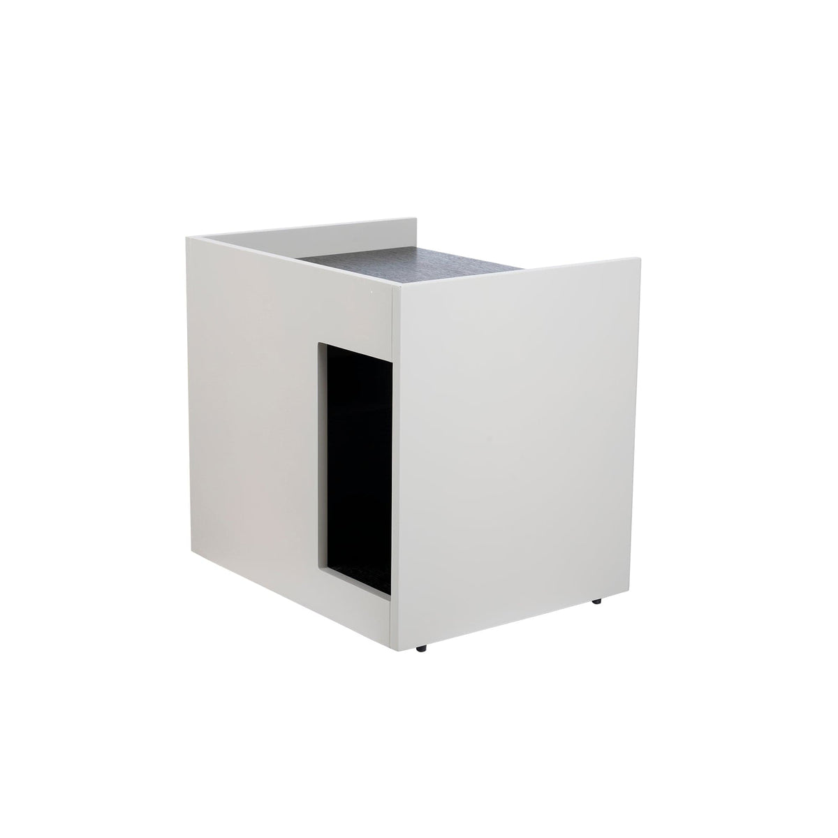 Nocturne Bedside Table/Nightstand with Drawers - ST022R picket and rail