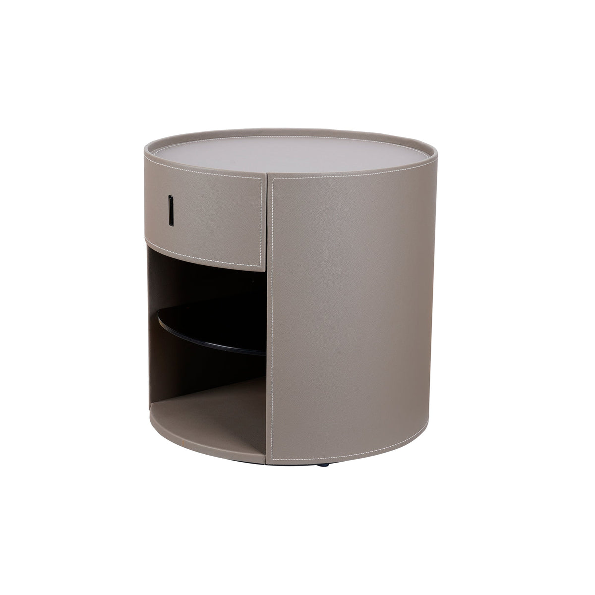 Nocturne Bedside Table/Nightstand with Drawers - ST050 picket and rail