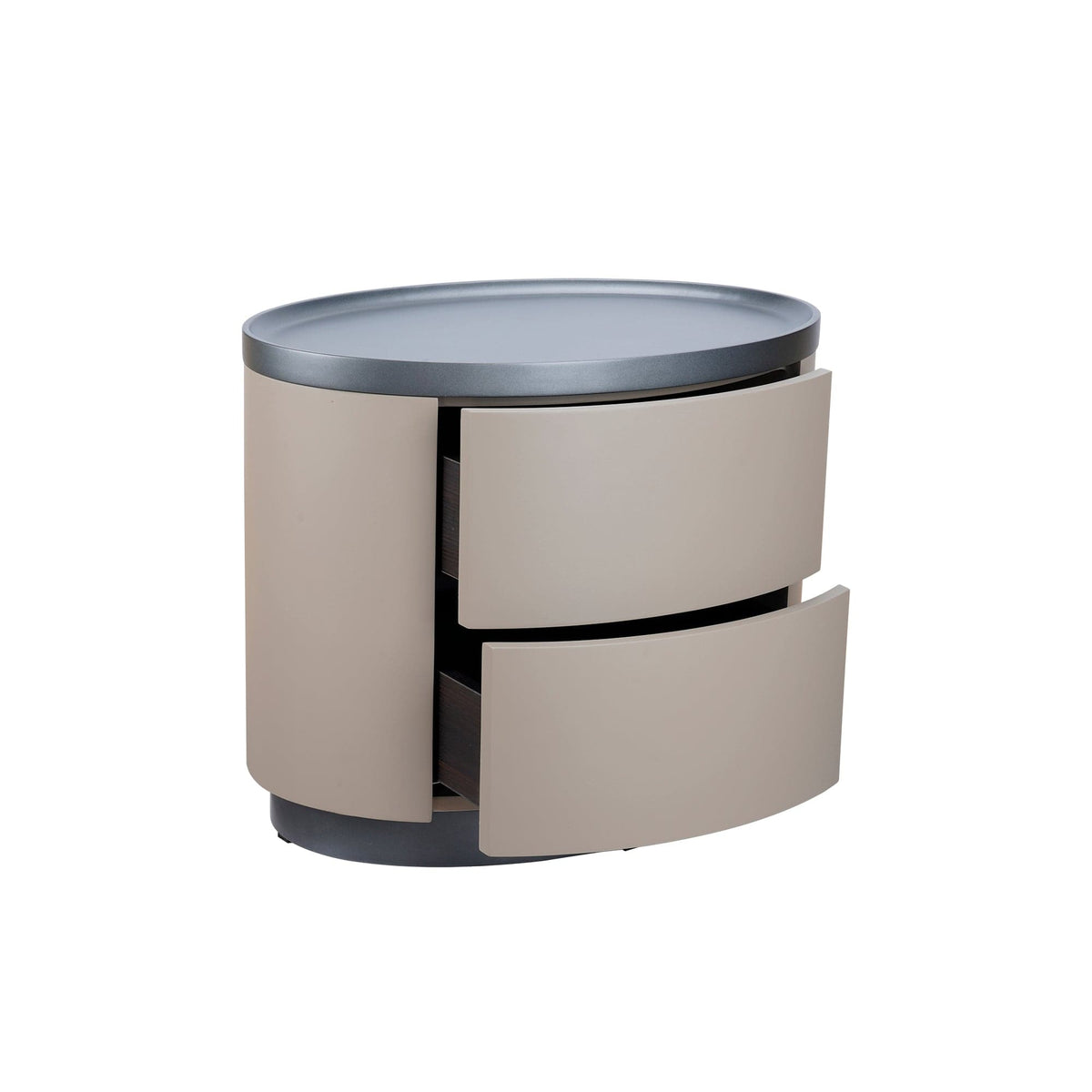 Nocturne Bedside Table/Nightstand with Drawers - ST069 picket and rail