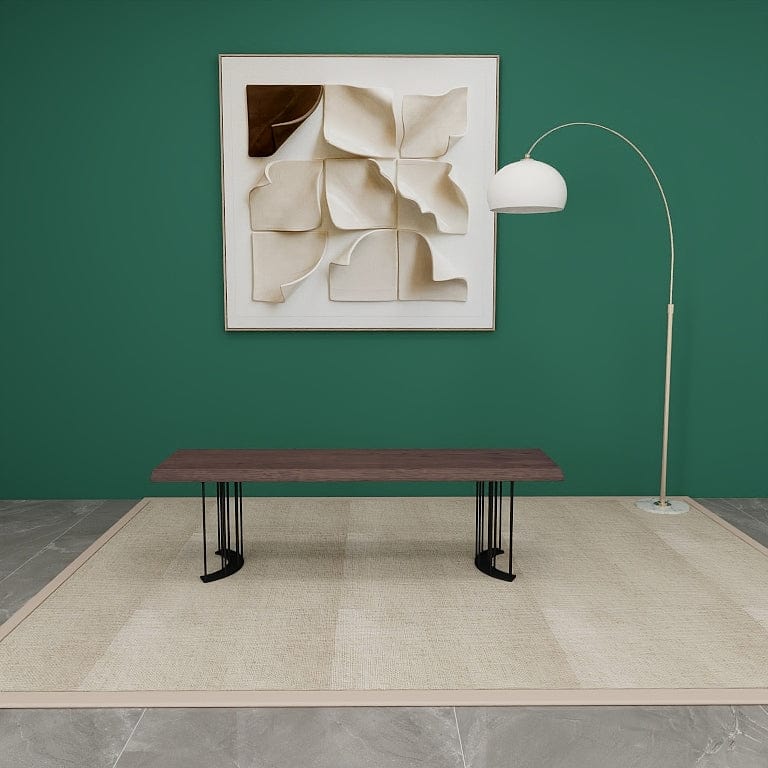 Norya Solid Wood Dining Bed Series - European Red Oak (RZD02) picket and rail