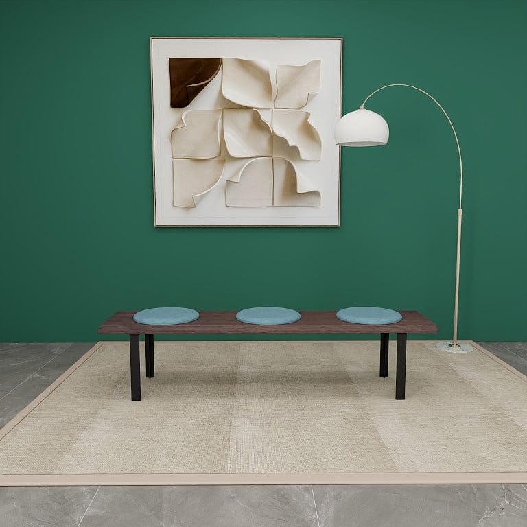 Norya Solid Wood Dining Bed Series - European Red Oak (RZD03) picket and rail