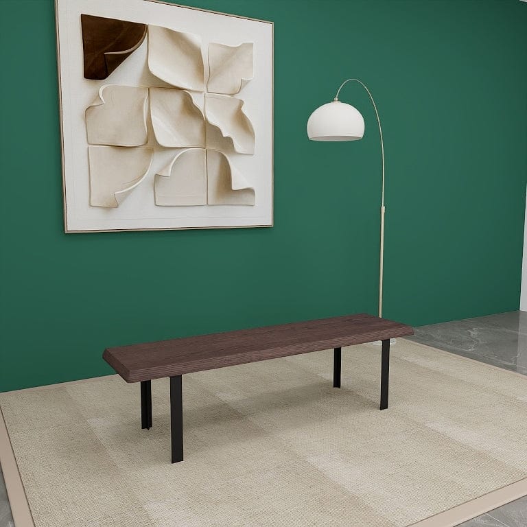 Norya Solid Wood Dining Bed Series - European Red Oak (RZD04) picket and rail