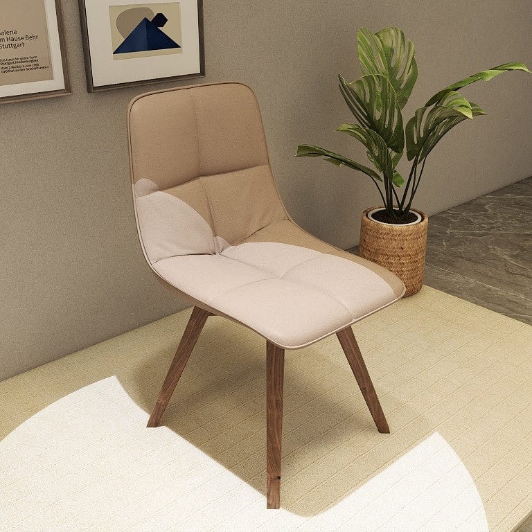 Norya Solid Wood Dining Chair - American Walnut (N6Z77Q002) picket and rail