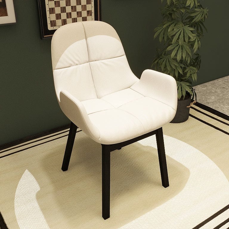 Norya Solid Wood Dining Chair - European Dark Oak (C6Z51N125) picket and rail