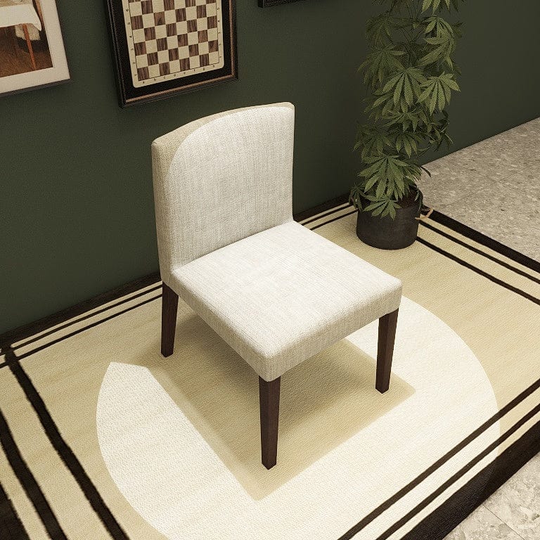 Norya Solid Wood Dining Chair - European Red Oak (R6Z64-Q6) picket and rail