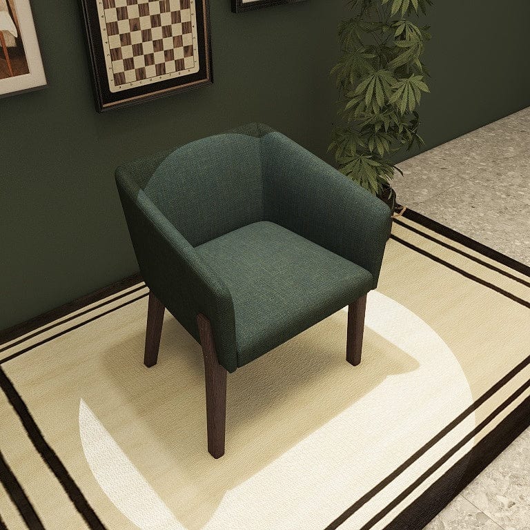 Norya Solid Wood Dining Chair - European Red Oak (R6Z74-Q) picket and rail