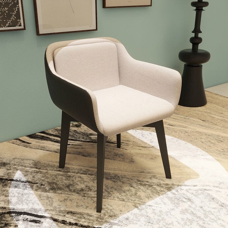 Norya Solid Wood Dining Chair - German White Oak (C6Z52-Q2) picket and rail