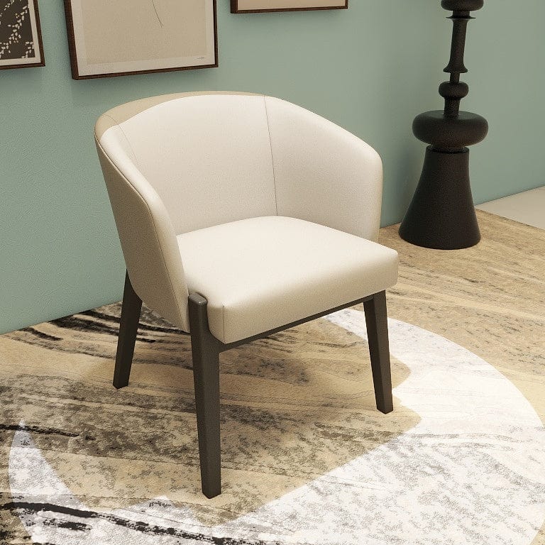 Norya Solid Wood Dining Chair - German White Oak (G6Z68-N-136) picket and rail