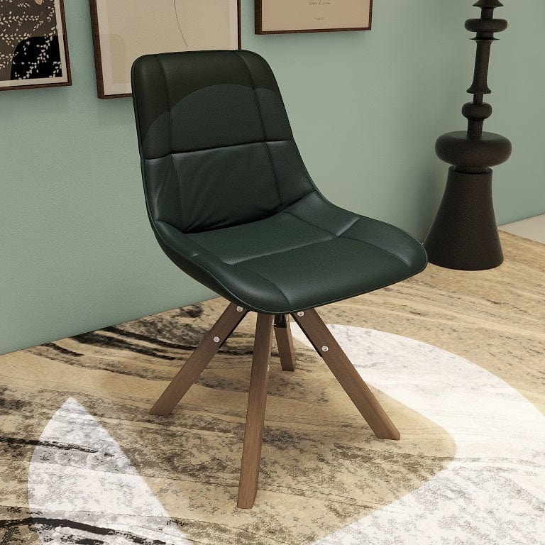 Norya Solid Wood Dining Chair - German White Oak (X6Z66N06) picket and rail