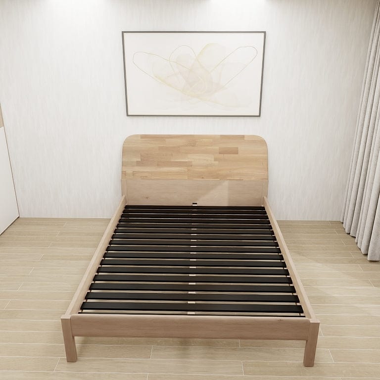 Norya Wooden Bed Series - Solid Wood European White Oak (XCA15) - P&R ...