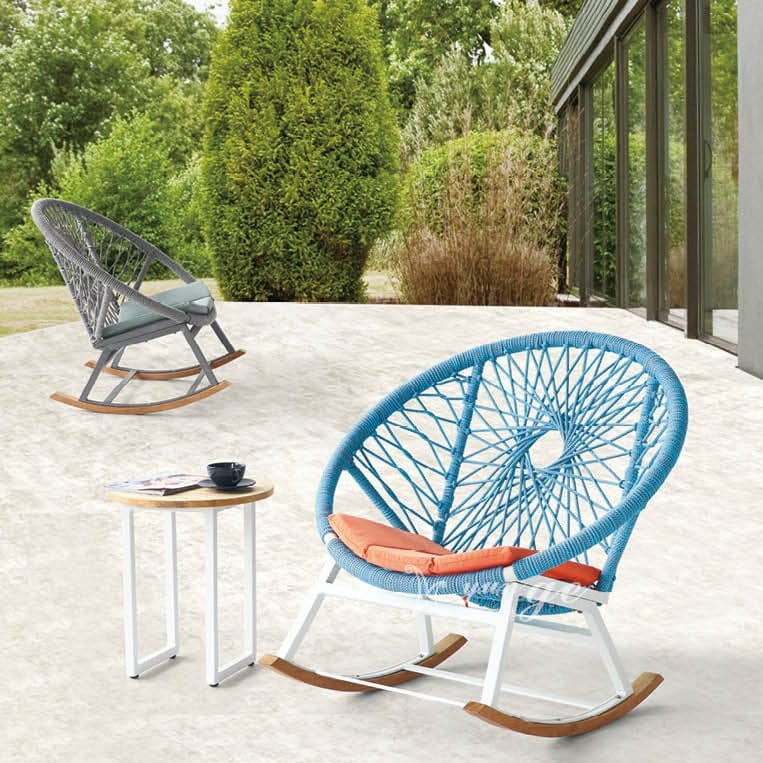 Outdoor Collection Burano Series WA2052 Coffee/Side Table picket and rail