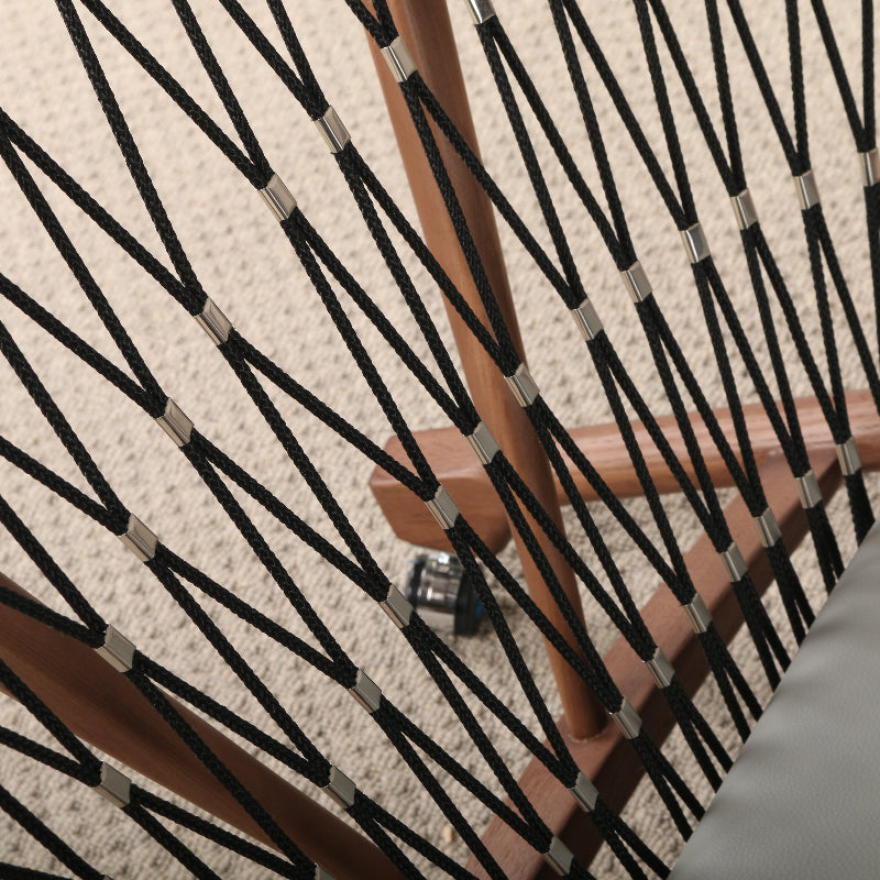 Peacock Lounge Chair (CH7261) - Custom Solid Wood American Oak Lounge Chair Mid-Century Architect-Inspired Scandinavian Minimalist picket and rail