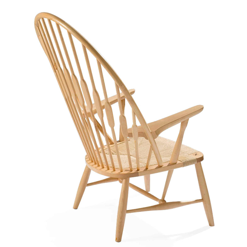 Pearl Lounge Chair (CH7253) - Custom Solid Wood American Oak Lounge Chair Mid-Century Architect-Inspired Scandinavian Minimalist picket and rail