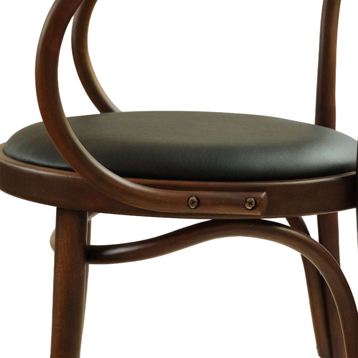 Prague Armchair (CH30B) Central European Design Solid Wood  American Beech Bentwood Dining Chair - Walnut/Oak/Black picket and rail