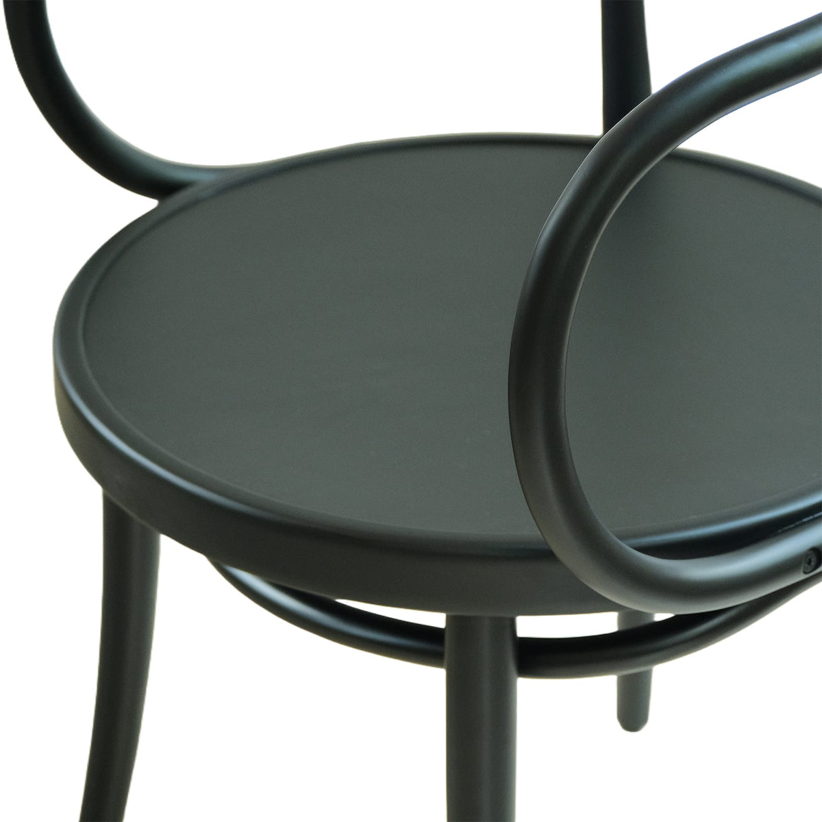 Prague Armchair (CH30B) Central European Design Solid Wood  American Beech Bentwood Dining Chair - Walnut/Oak/Black picket and rail