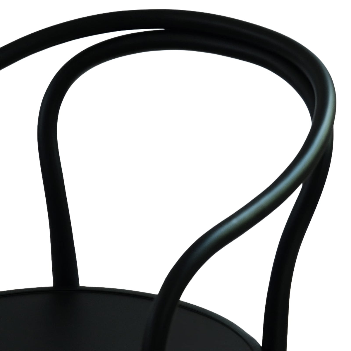 Prague Armchair (CH30B) Central European Design Solid Wood  American Beech Bentwood Dining Chair - Walnut/Oak/Black picket and rail