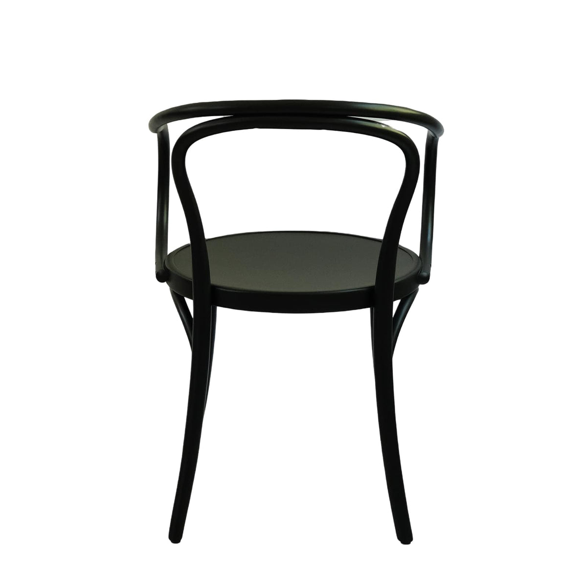 Prague Armchair (CH30B) Central European Design Solid Wood  American Beech Bentwood Dining Chair - Walnut/Oak/Black picket and rail